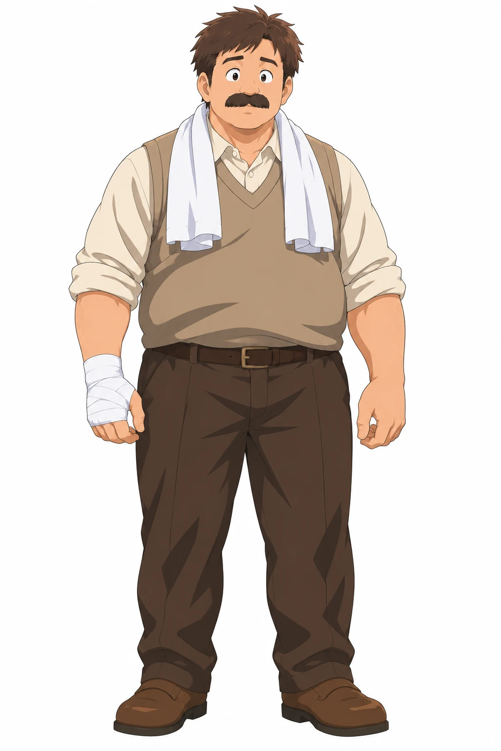 御者の全身設定画