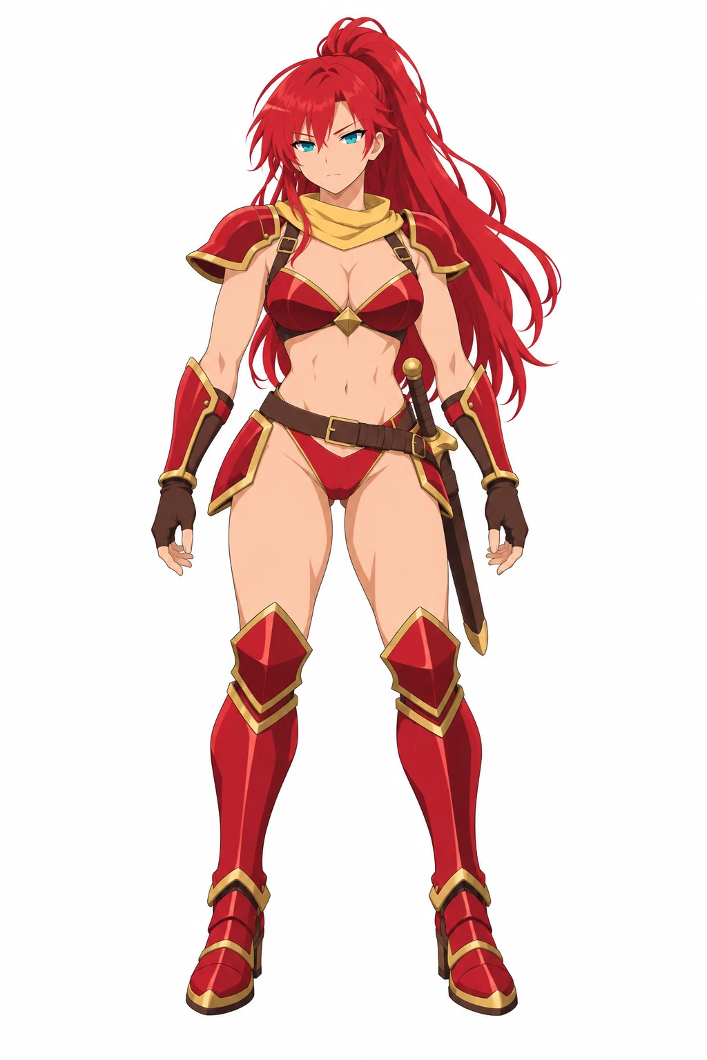 ラッカの全身設定画